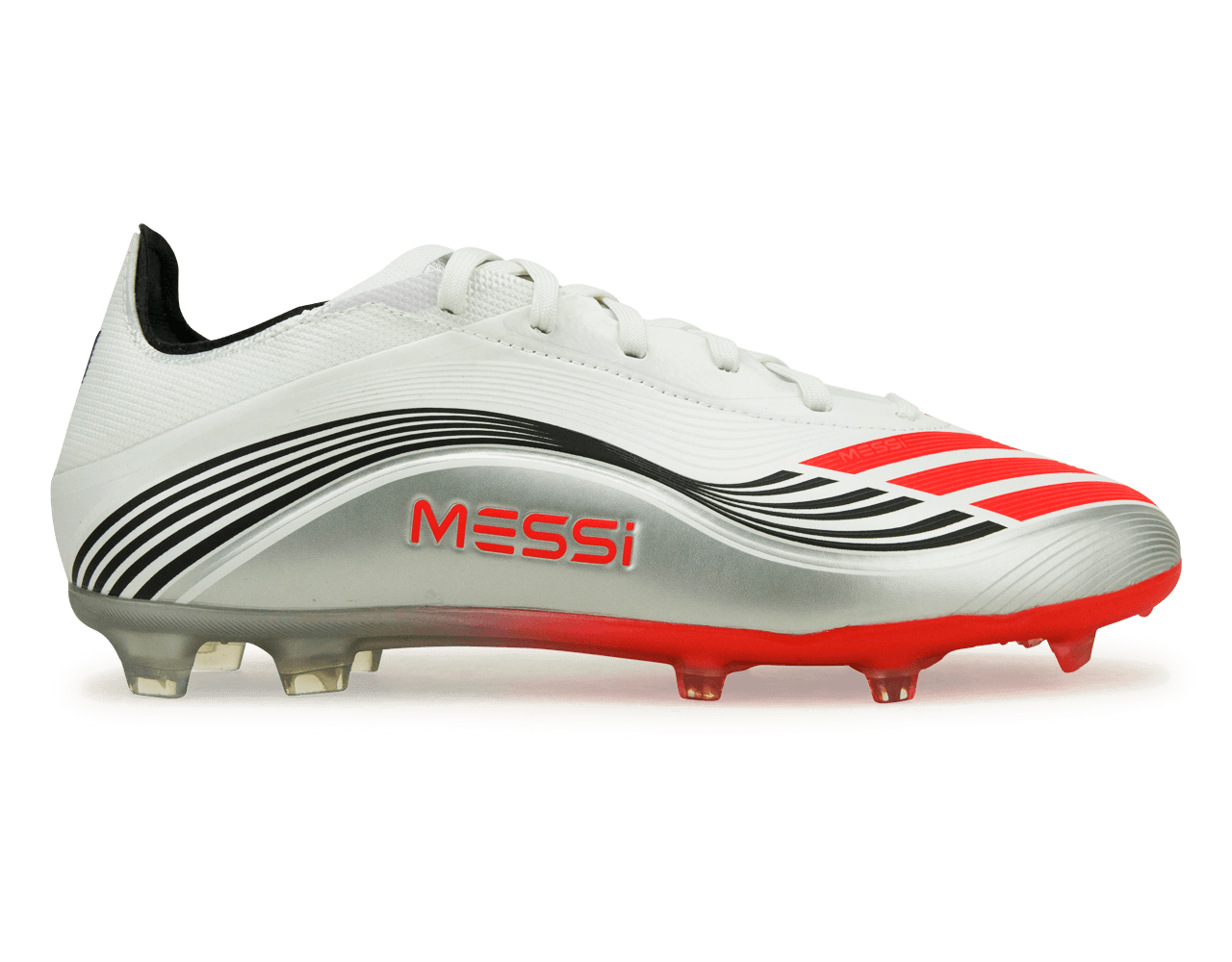 adidas Kids Messi F50 Elite FG White/Red/Silver