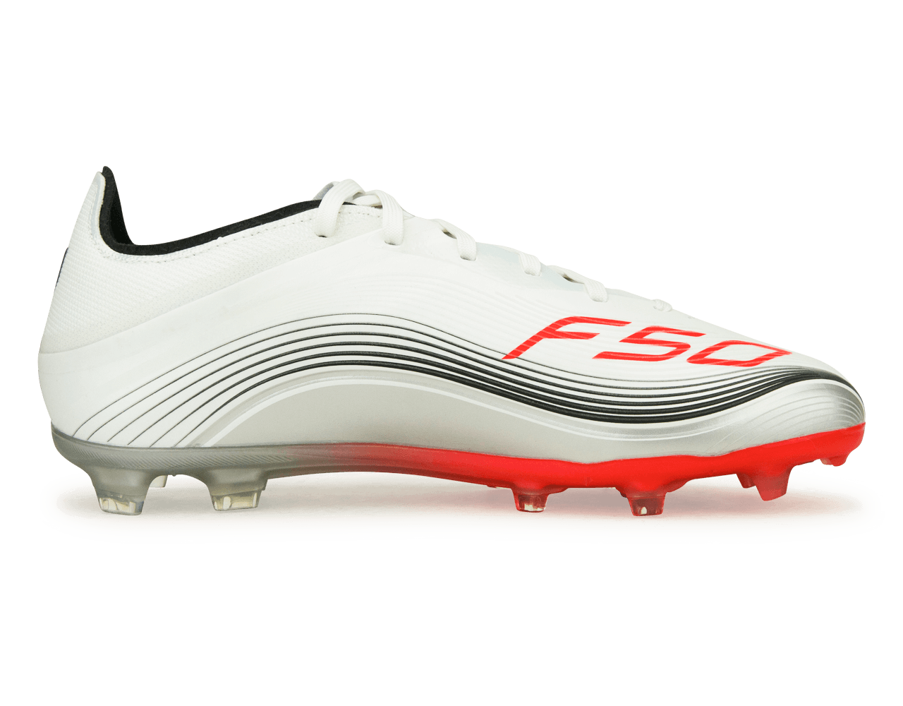 adidas Kids Messi F50 Elite FG White/Red/Silver - Image 2