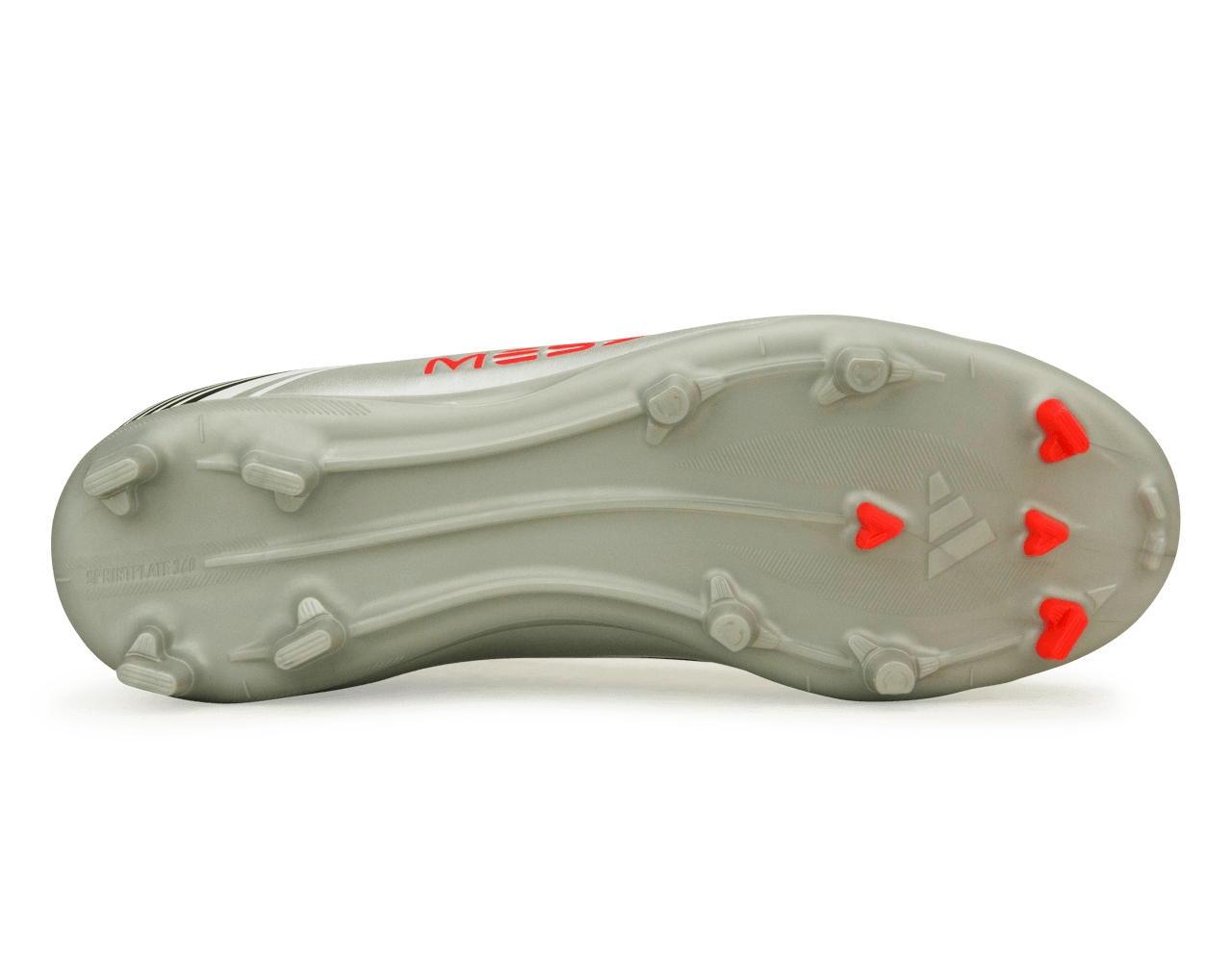 adidas Kids Messi F50 League FG/MG White/Red/Silver - Image 5