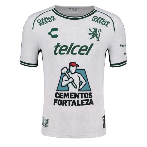 Charly Men's Leon 2024/25 Authentic Away Jersey White/Green