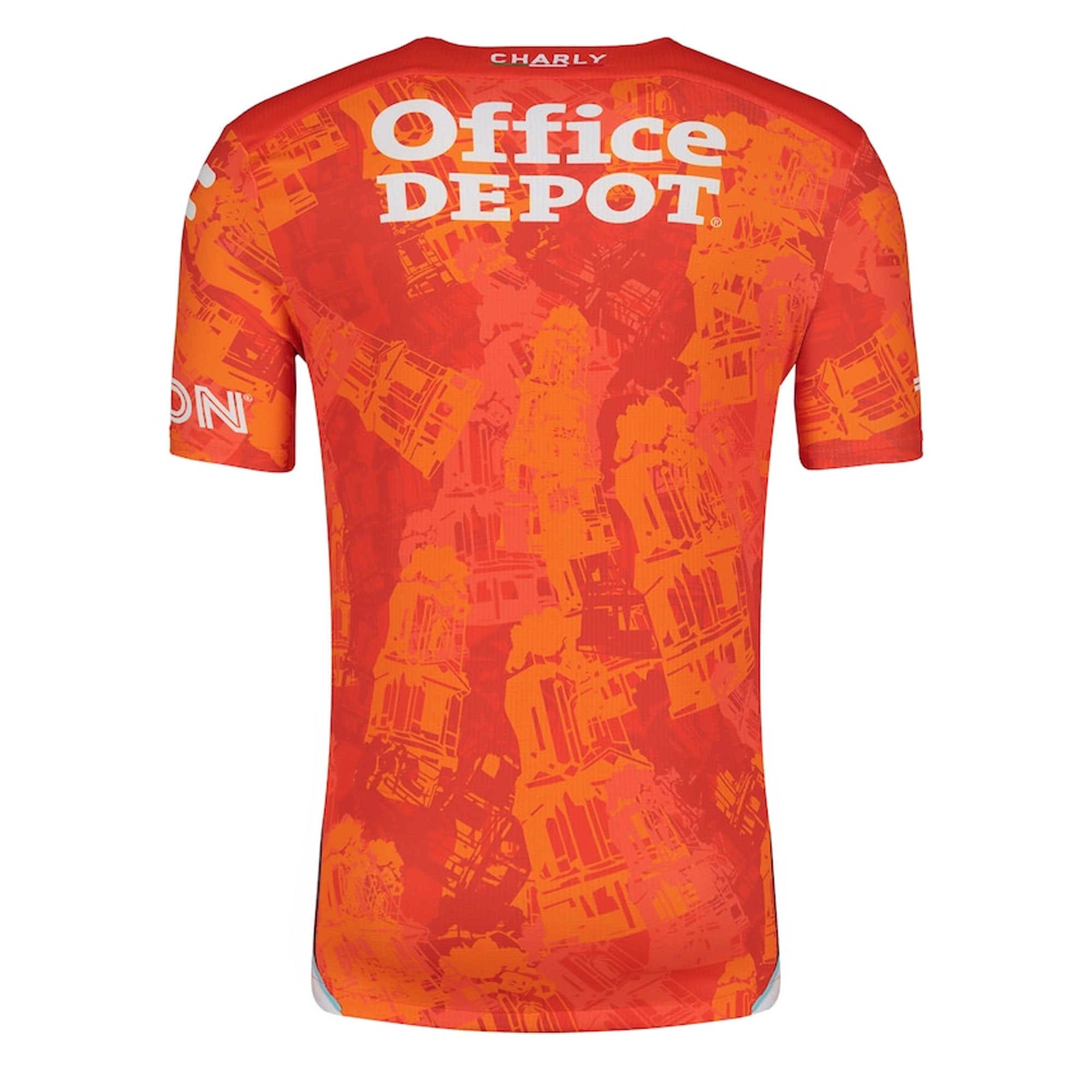 Charly Men's Pachuca 2024/25 Authentic Away Jersey Orange/White - Image 2