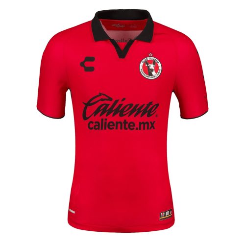 Charly Men's Xolos De Tijuana 2023/24 Authentic Home Jersey Red/Black
