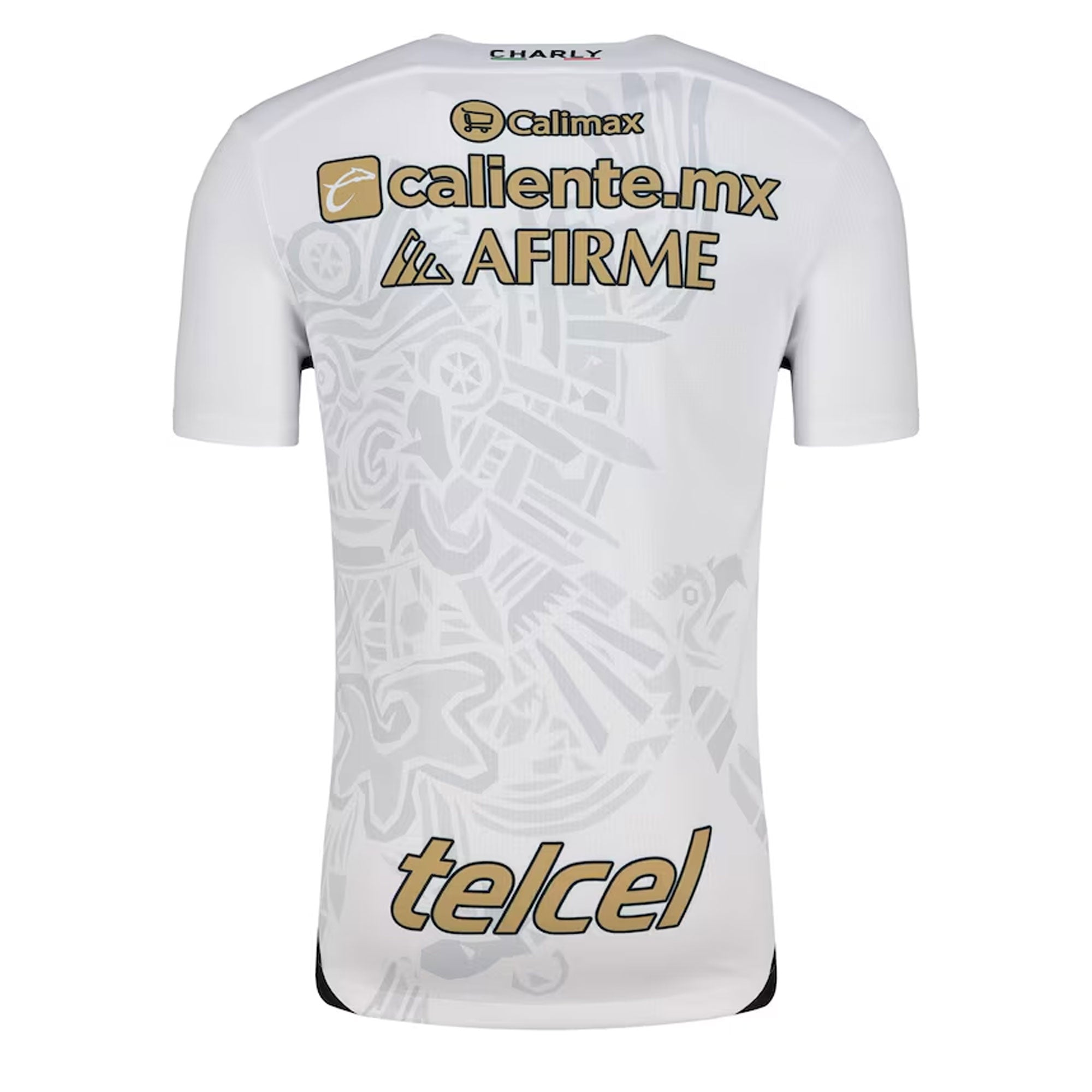Charly Men's Xolos De Tijuana 2024/25 Authentic Away Jersey White/Gold - Image 2