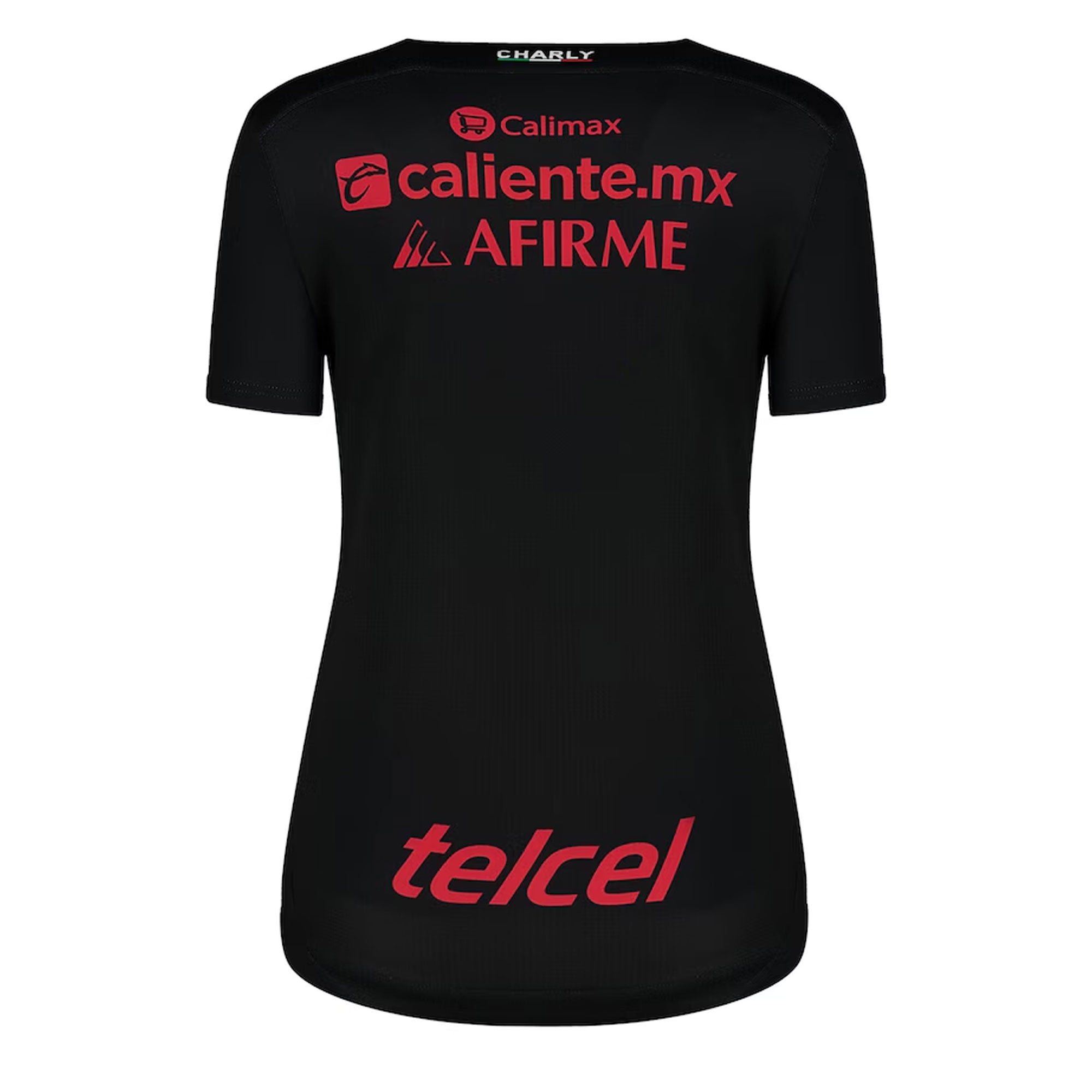 Charly Women's Xolos De Tijuana 2024/25 Authentic Home Jersey Black/Red - Image 2