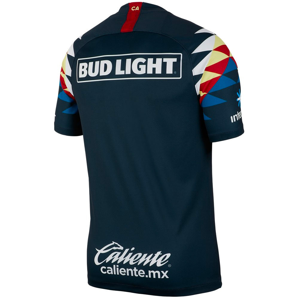 Nike Men's Club America 19/20 Away Jersey Armory Navy/Gym Red/Lemon Chiffon - Image 2