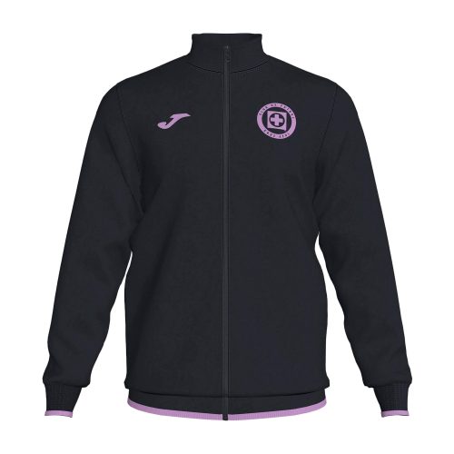 Joma Men's Cruz Azul Training Full Zip Up Jacket Black/Purple