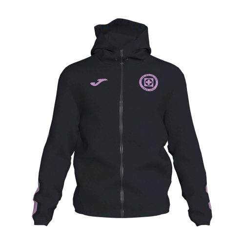 Joma Men's Cruz Azul Training Rain Coat Black/Purple