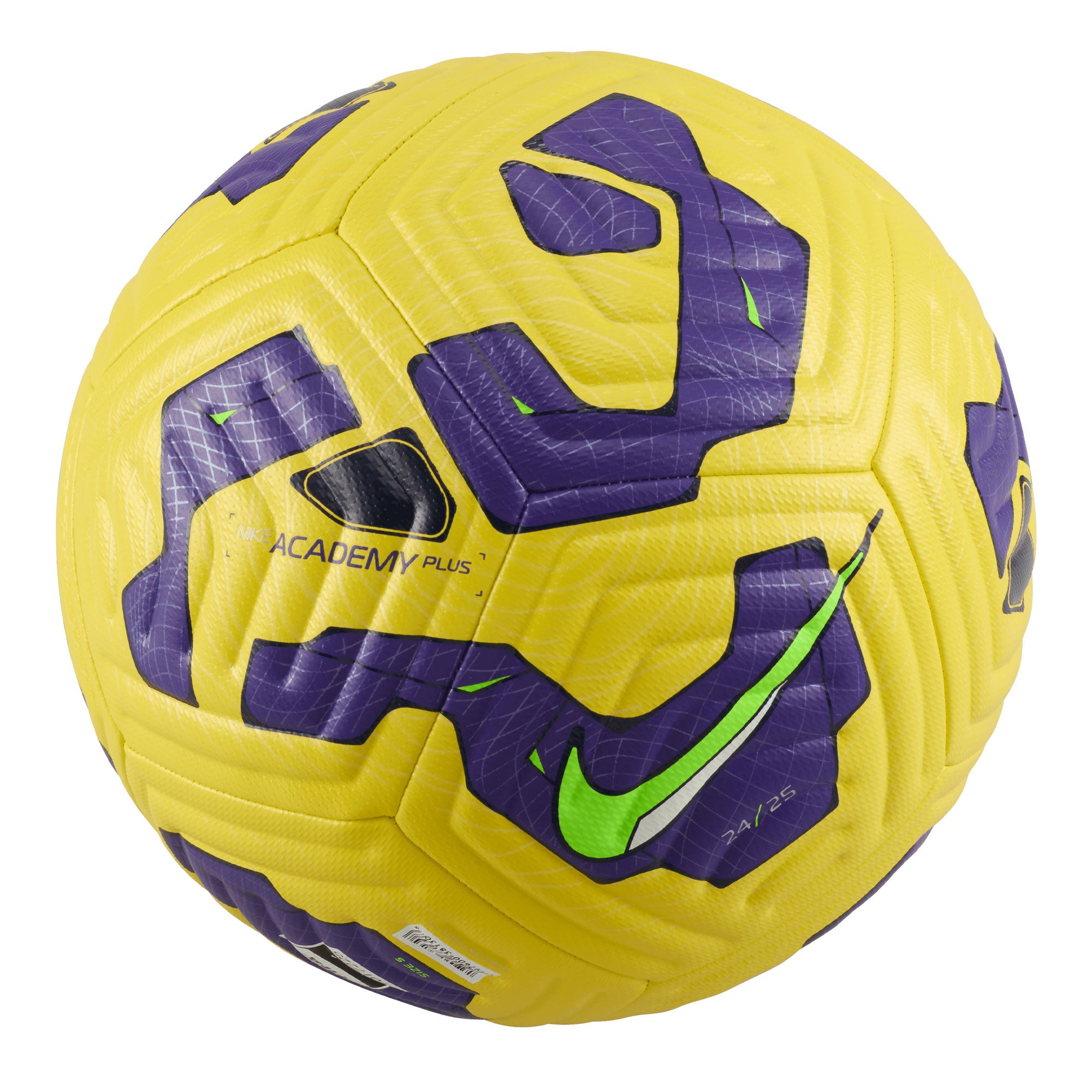 Nike Academy Plus Ball Yellow/Field Purple/Electric Green - Image 2