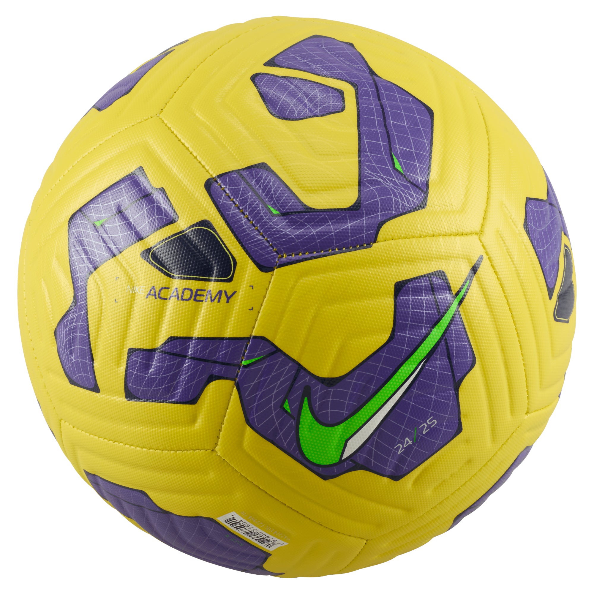 Nike Academy Ball Yellow/Purple/Black - Image 2