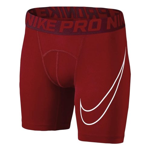 Nike Kids Pro Compression Shorts Red/White