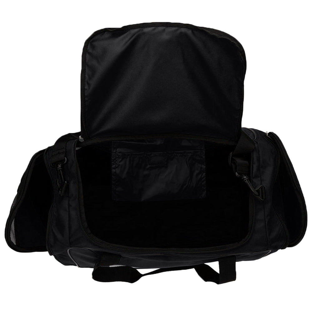 Nike Club Team Medium Duffel Bag Black/White - Image 2