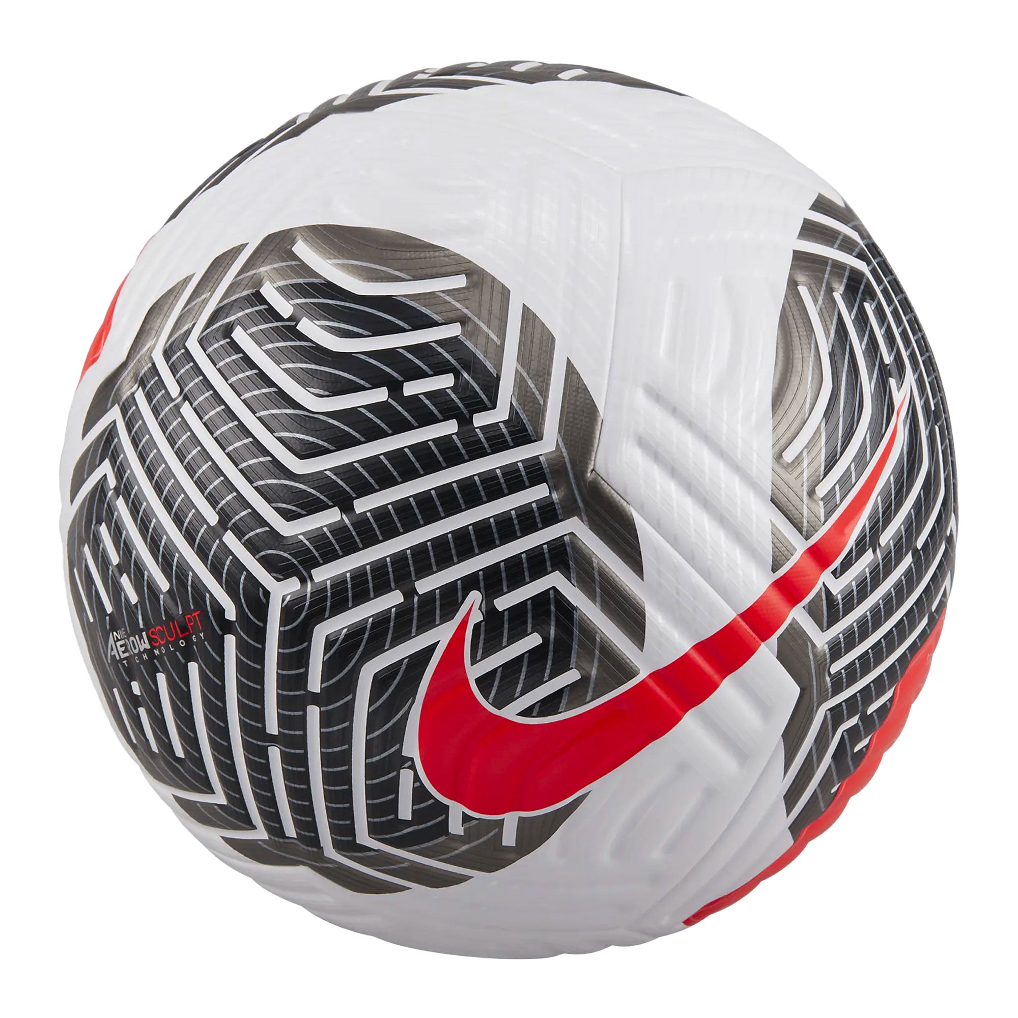 Nike 2023/24 Flight Ball White/Black/Red - Image 2