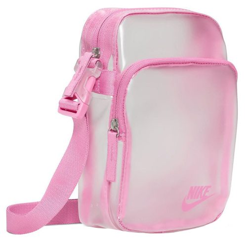 Nike Heritage Crystal Crossbody Bag (4L) Clear/Magic Flamingo
