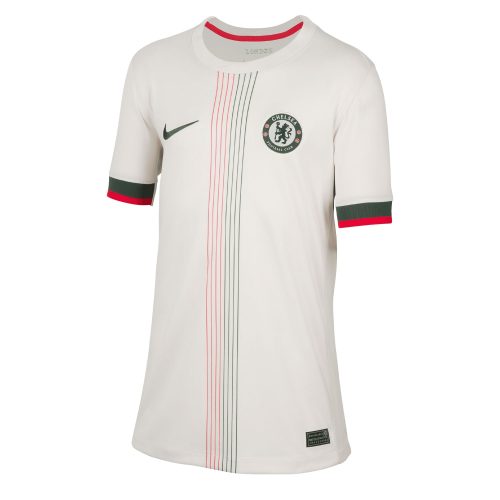 Nike Kids Chelsea 2025/26 Away Jersey Jade/Red