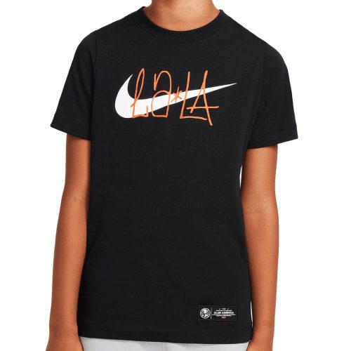 Nike Kids Club America 2021/22 LA Tee Black/Orange