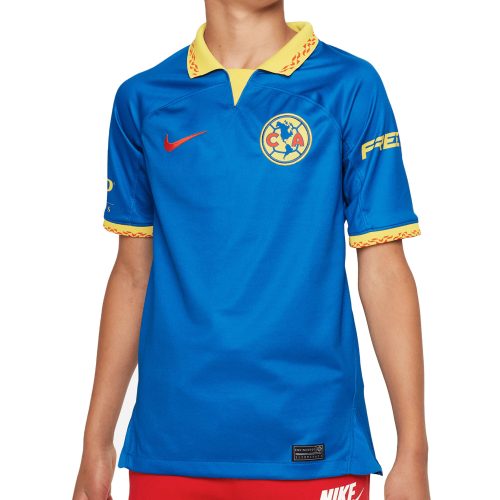 Nike Kids Club America 2023/24 Away Jersey Blue/Yellow