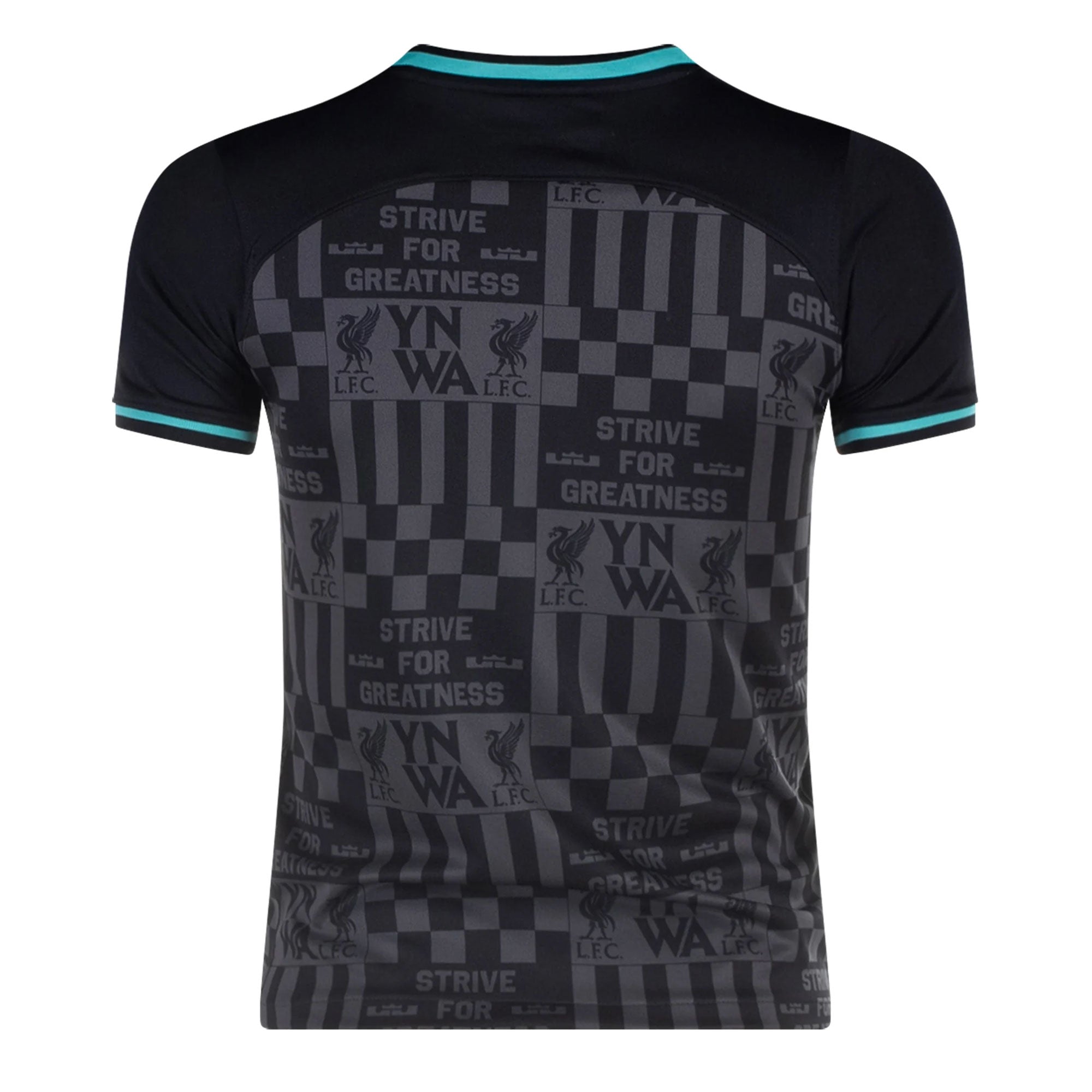 Nike Kid's Liverpool 2023/24 Lebron James Jersey Black - Image 2