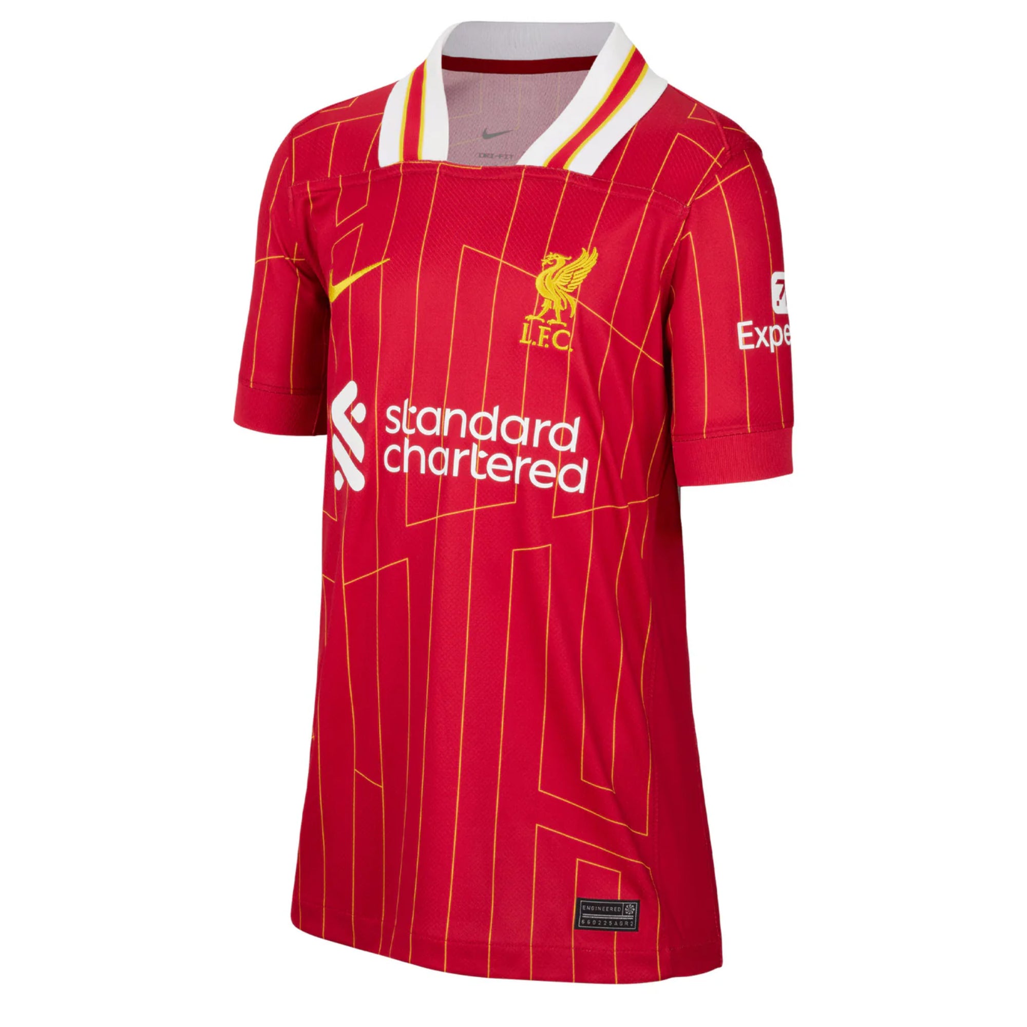 Nike Kids Liverpool Home Jersey 2024/25 Red/Yellow