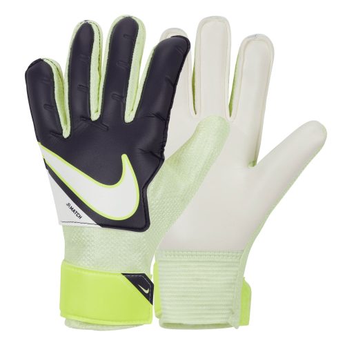 Nike Kids Match Goalkeeper Gloves Black/Volt