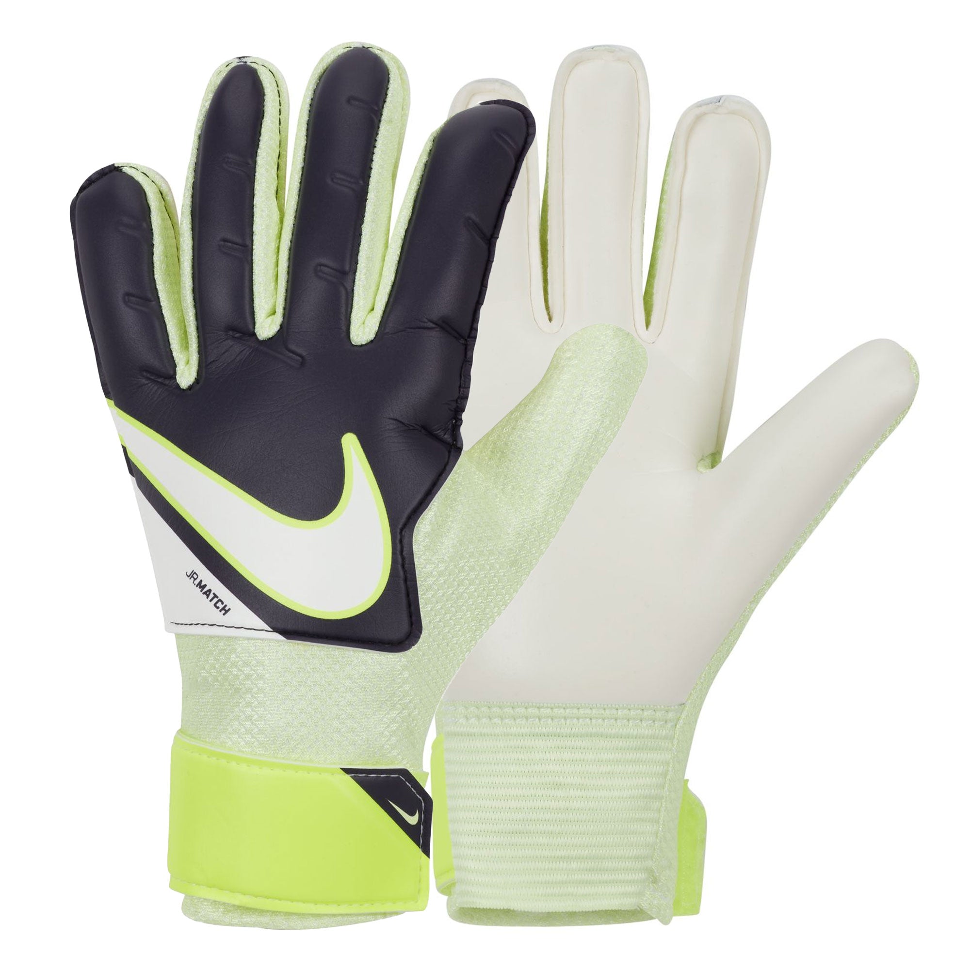 Nike Kids Match Goalkeeper Gloves Black/Volt