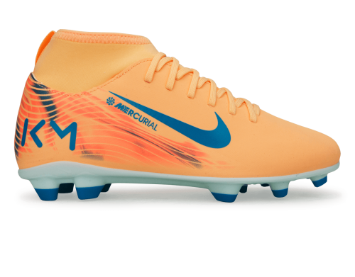 Nike Kids Zoom Mercurial Superfly 10 Club 'Kylian Mbappe' FG/MG Melon Tint/igloo