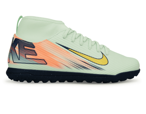 Nike Kids Mercurial Superfly 10 Club MDS 009 TF Barely Green/Metallic Gold