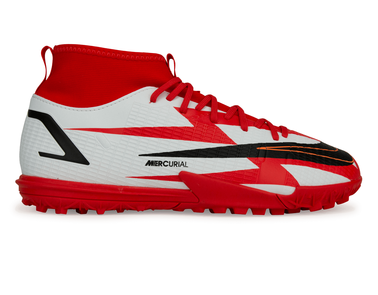 Nike Kids Mercurial Superfly 8 Academy CR7 TF Chile Red/White