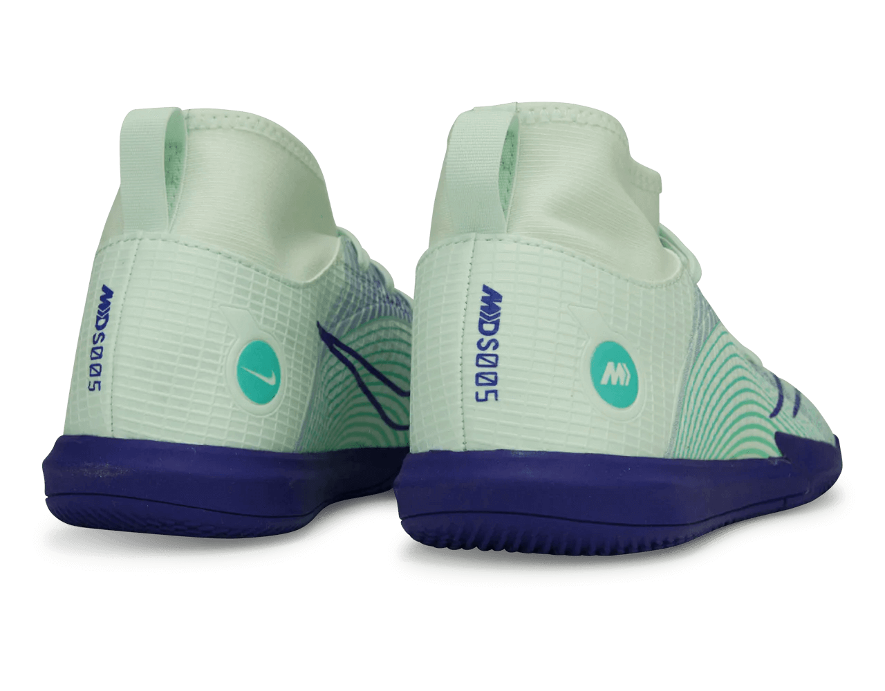Nike Kids Mercurial Superfly 8 Academy MDS IC Green/Purple - Image 4