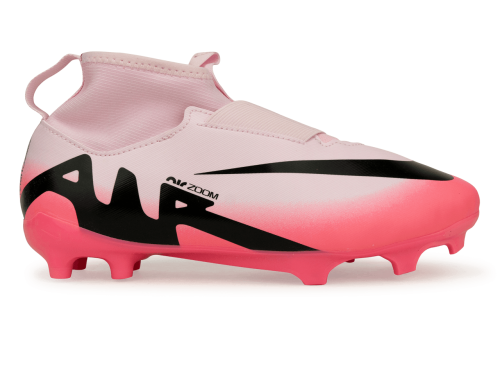 Nike Kids Zoom Mercurial Superfly 9 Academy FG/MG Pink Foam/Black
