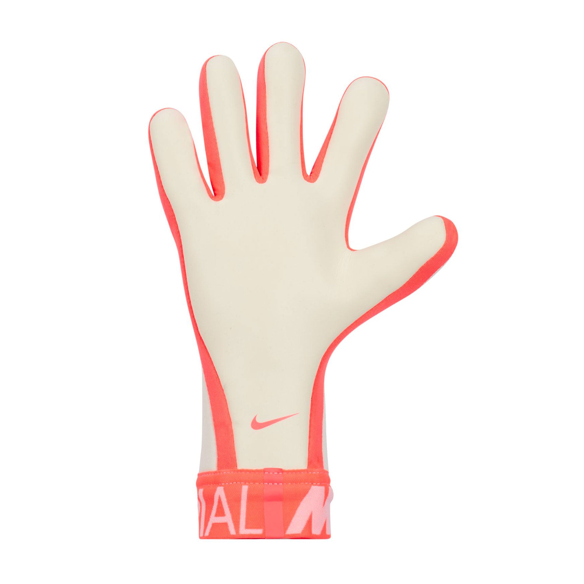 Nike Men’s Mercurial Touch Victory Goalkeeper Gloves White/Aqua Blue - Image 3