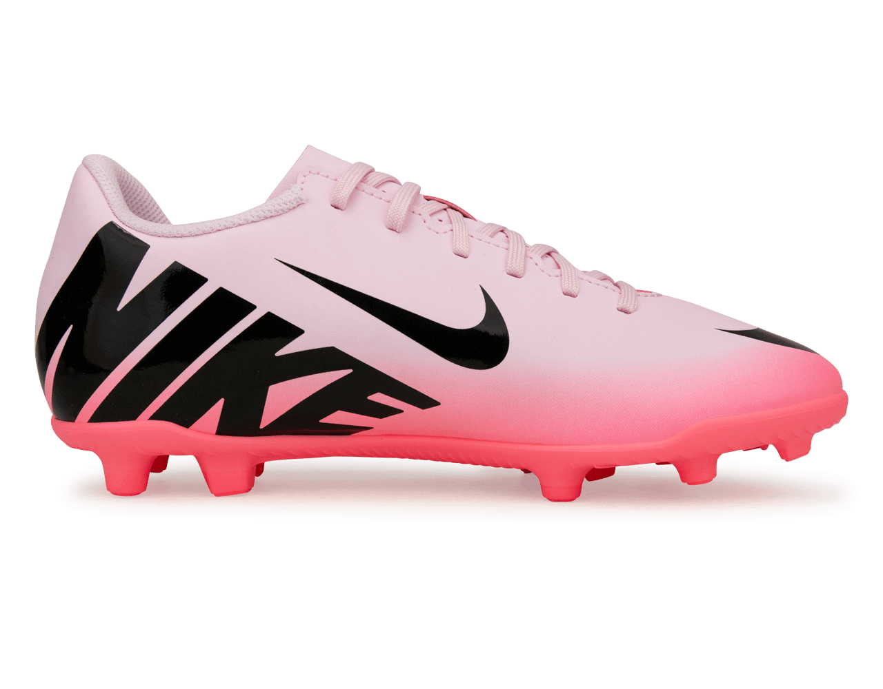 Nike Kids Zoom Mercurial Vapor 15 Club FG/MG Pink Foam/Black - Image 2