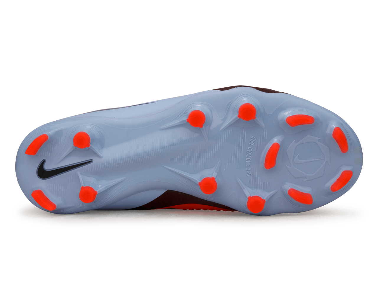 Nike Kids Phantom 6 High Academy FG/MG Royal Tint/Bright Crimson - Image 5