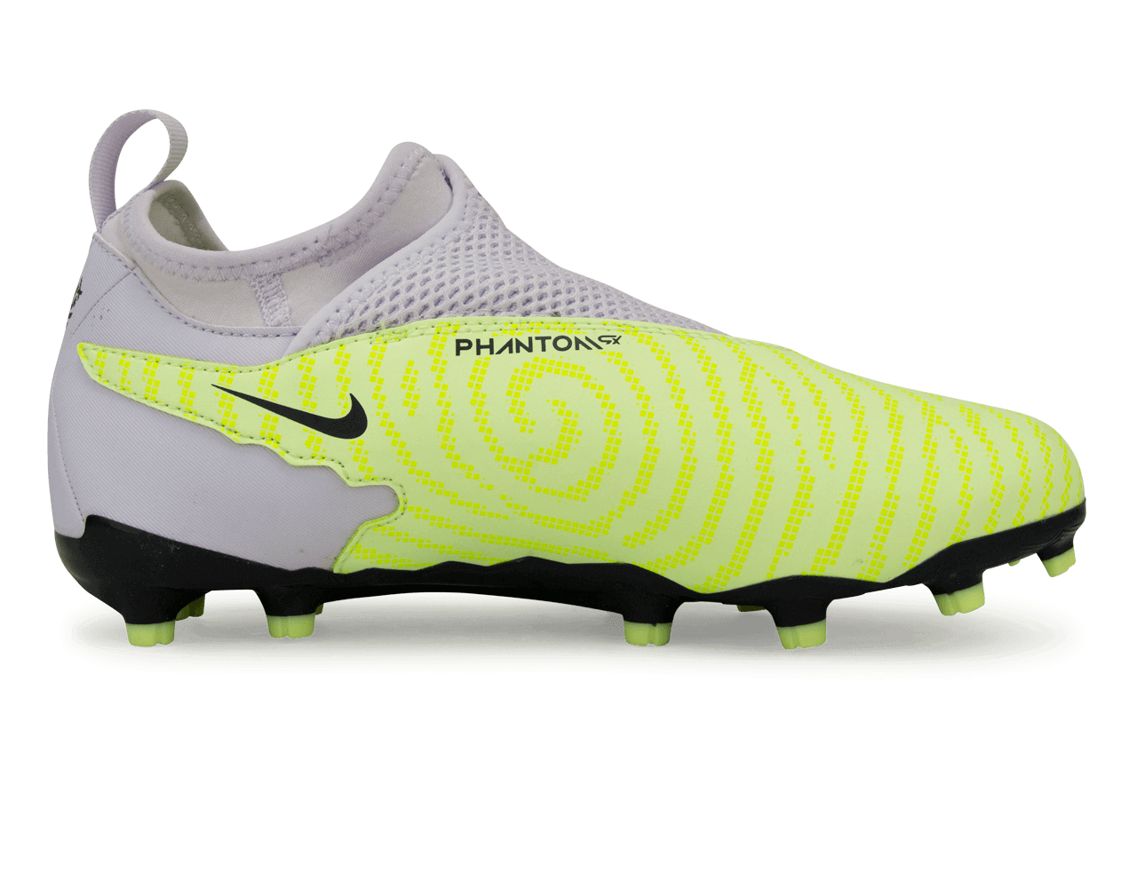 Nike Kids Phantom GX Academy DF FG/MG Volt/Grape - Image 2