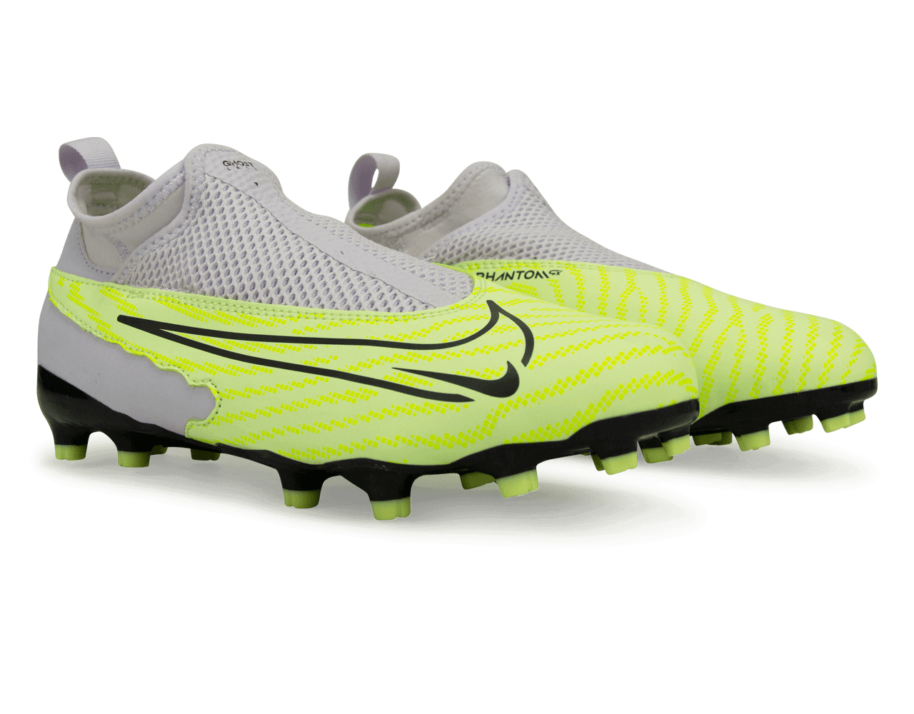 Nike Kids Phantom GX Academy DF FG/MG Volt/Grape - Image 3