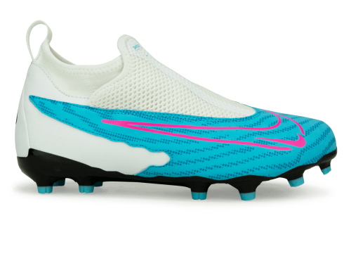 Nike Kids Phantom GX Academy DF FG/MG Baltic Blue/White