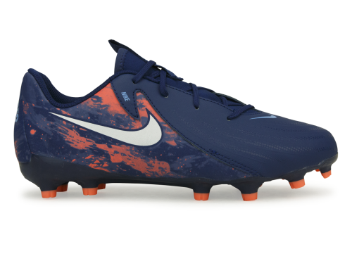 Nike Kids Erling Haaland Phantom GX II Academy FG/MG Blue Void/Chrome