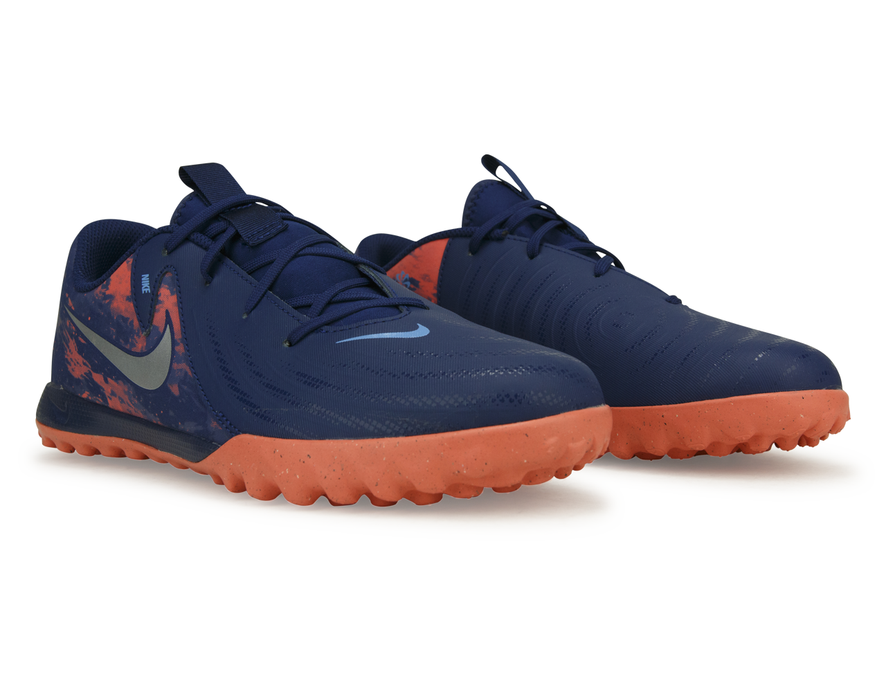 Nike Kids Erling Haaland Phantom GX II Academy II TF Blue Void/Chrome - Image 4