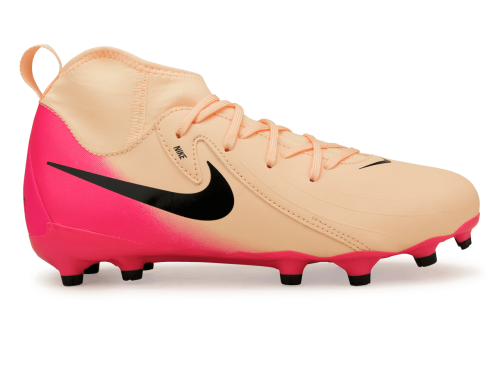 Nike Kids Phantom Luna II Academy FG/MG Crimson Tint/Pink Blast