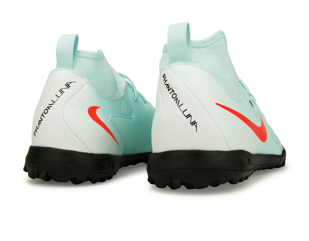 Nike Kids Phantom Luna II Academy TF Mint/Red - Image 4