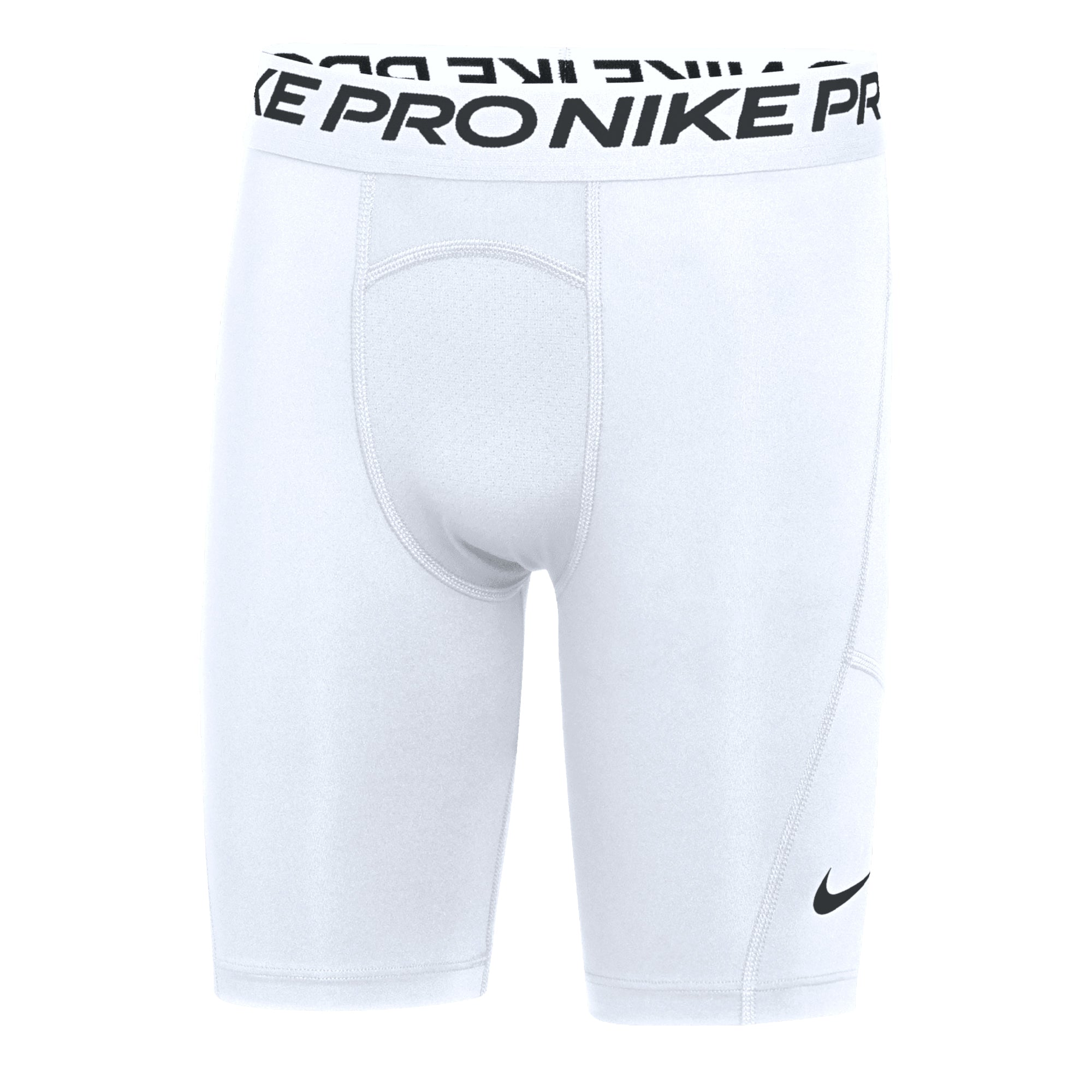Nike Kids Pro Tight Shorts White