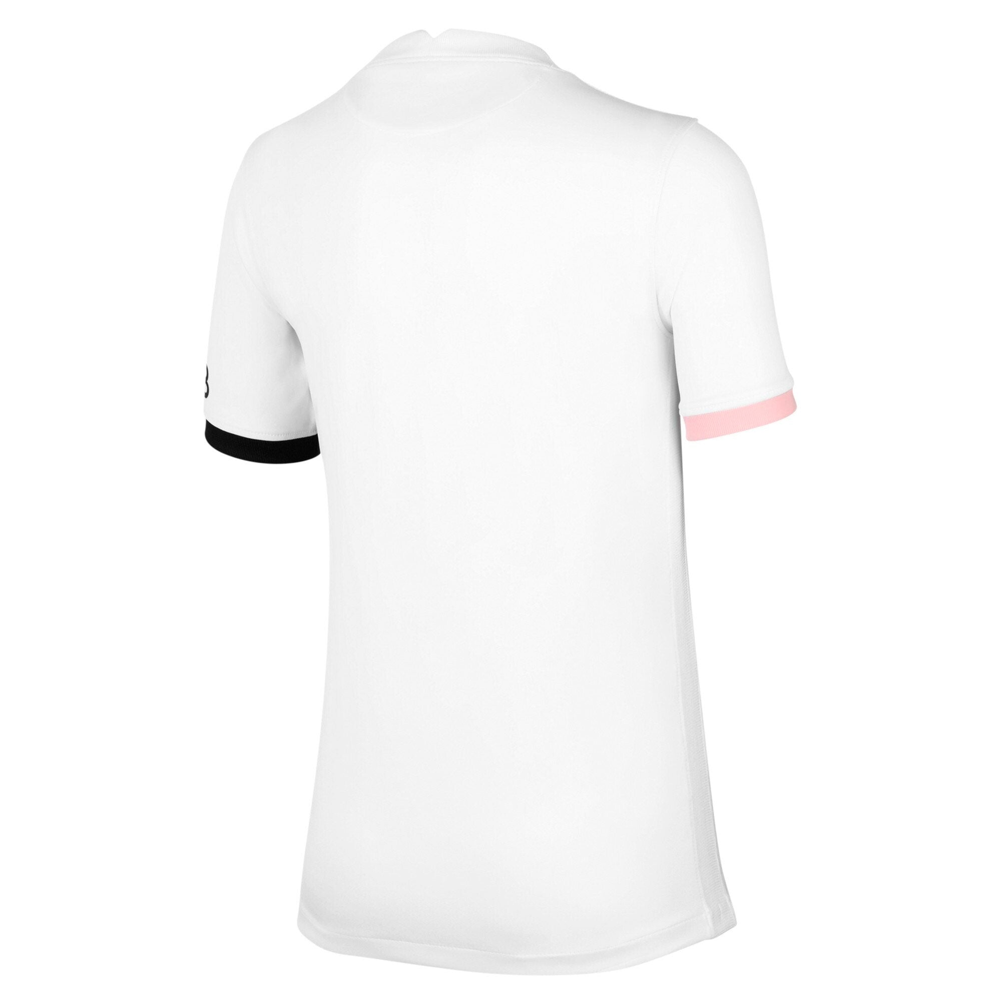 Nike Kids PSG 2021/22 Away Jersey White/Artic Punch - Image 2