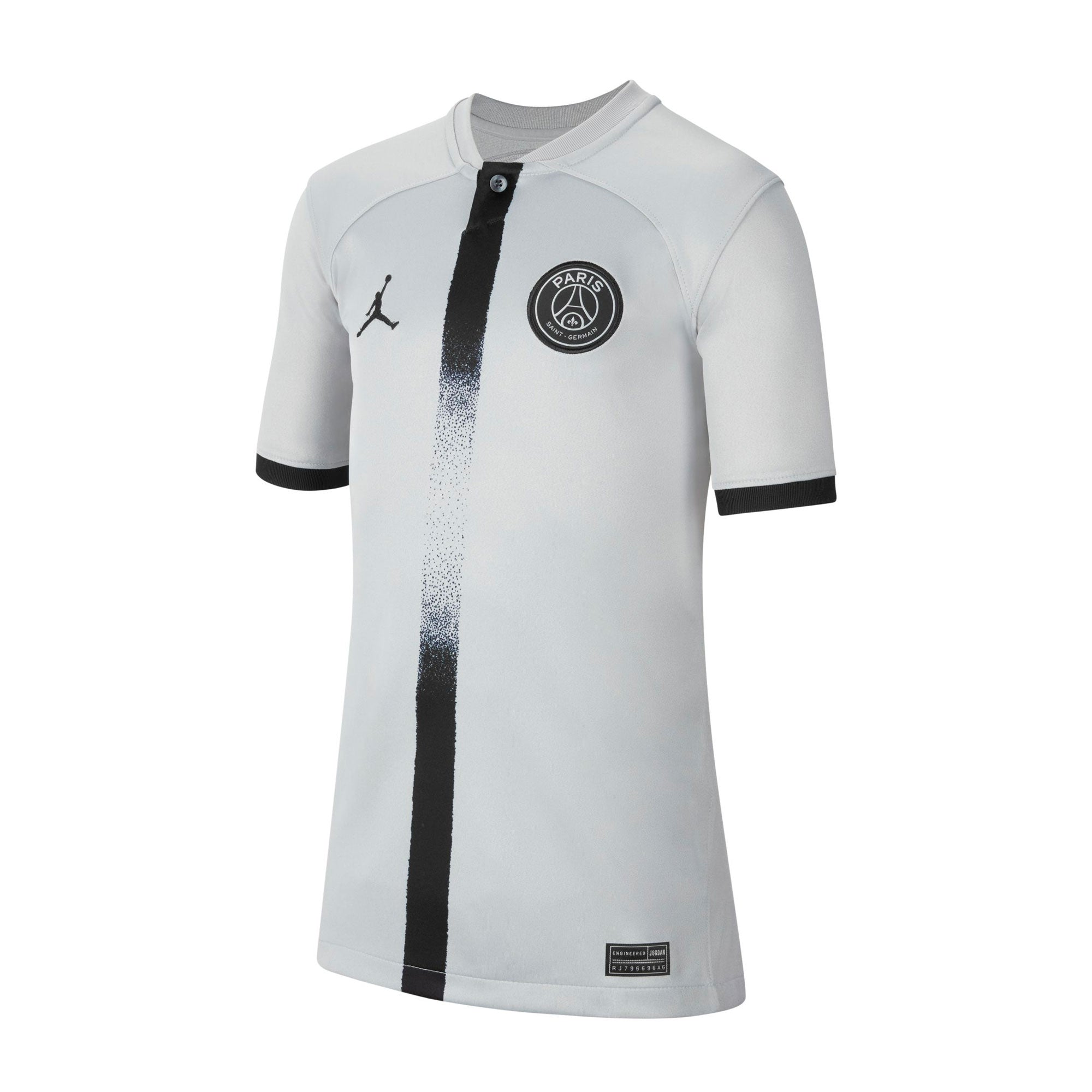 Nike Kids PSG 2022/23 Away Jersey Smoke Grey/Black