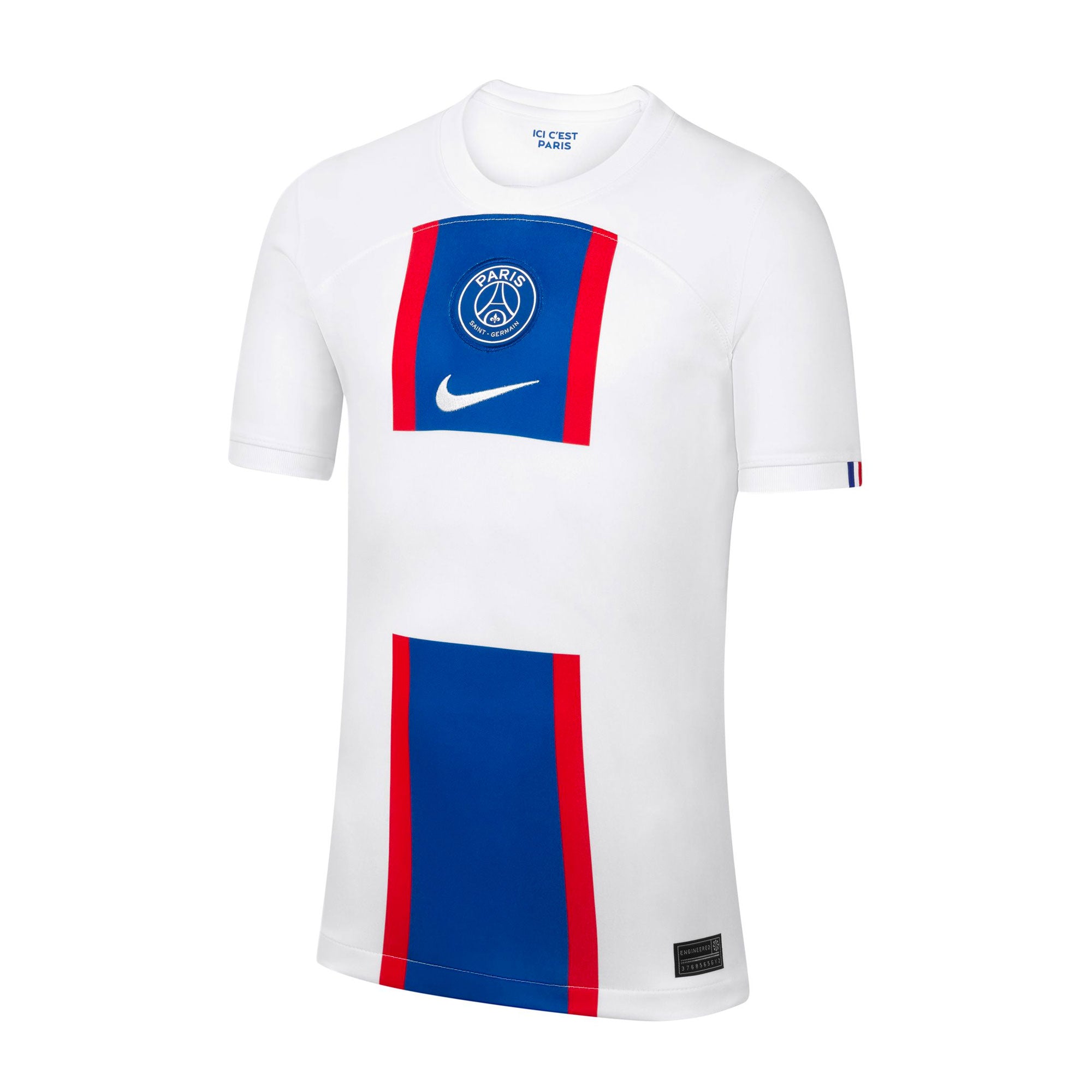 Nike Kids PSG 2022/23 Third Jersey White/Old Royal