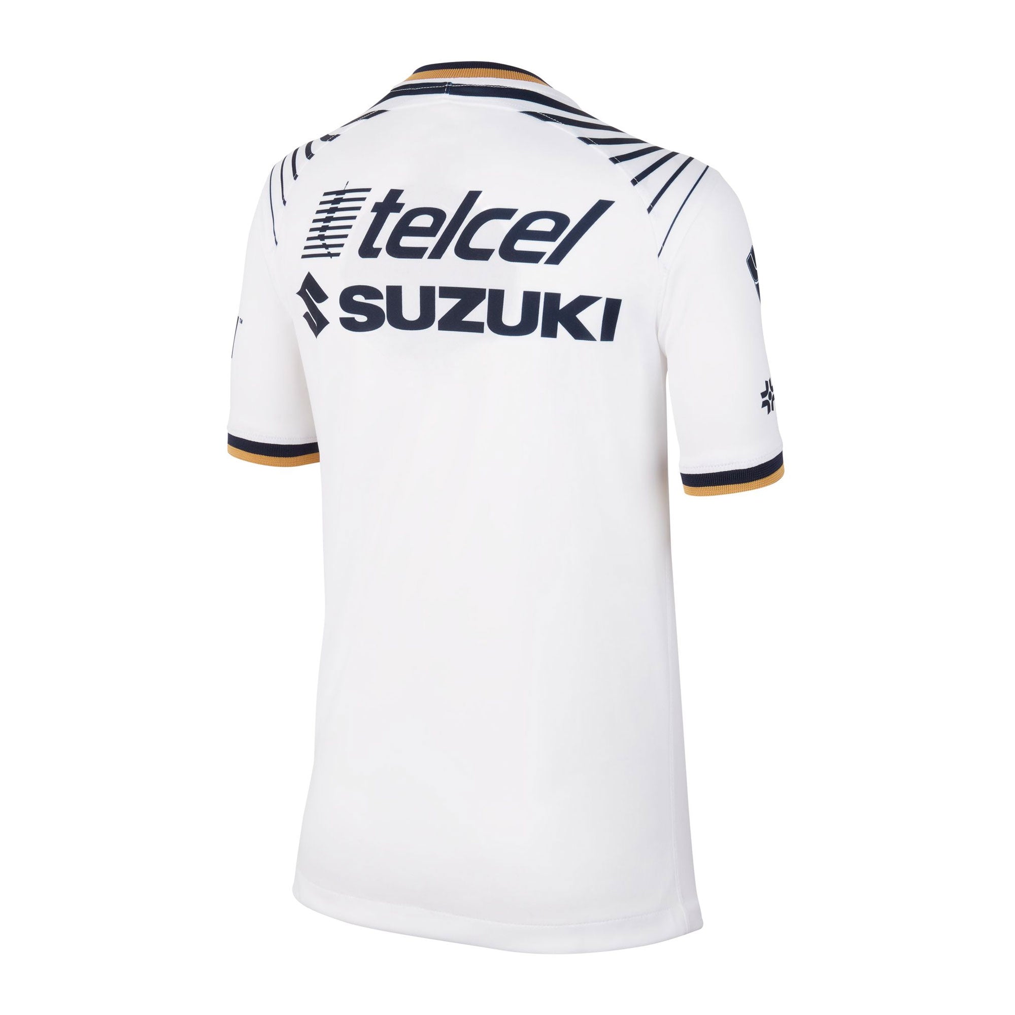 Nike Kids Pumas UNAM 2022/23 Home Jersey White/Gold - Image 2