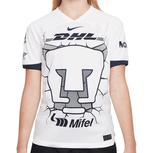 Nike Kids Pumas UNAM 2023/24 Home Jersey White/Navy