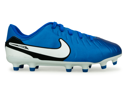 Nike Kids Tiempo Legend 10 Academy FG/MG Soar/White