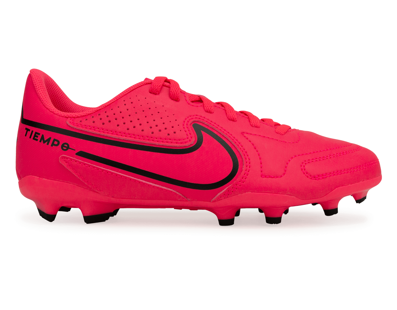 Nike Kids Tiempo Legend 9 Club FG/MG Pink/Black