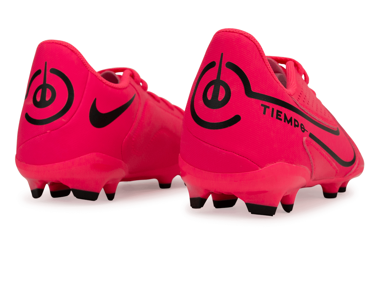 Nike Kids Tiempo Legend 9 Club FG/MG Pink/Black - Image 4
