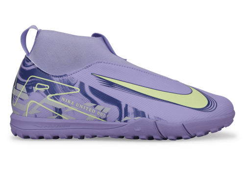 Nike Kids United Zoom Mercurial Superfly 10 Academy TF Purple Agate/Barley Volt