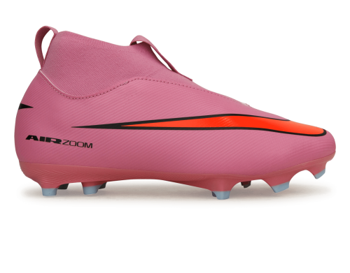 Nike Kids Zoom Mercurial Superfly 10 Academy FG/MG Magic Flamingo/Black